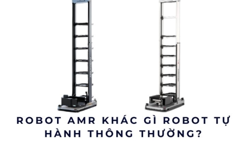 Robot AMR khác gì robot tự hành thông thường?